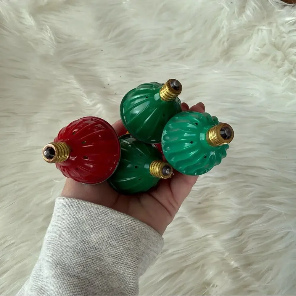Vintage | True VTG Christmas Light Bubble Replacement Bulb Holiday Red Yellow